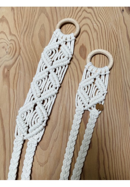 Porte Chapeaux Macramé