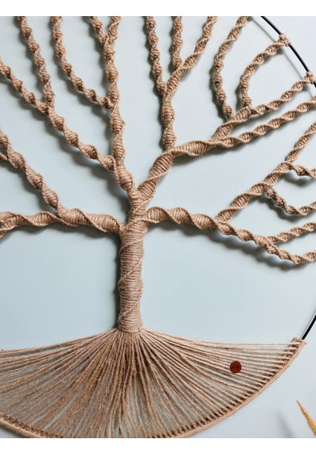Arbre de vie macramé 80 cm