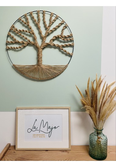 Arbre de vie macramé 50cm