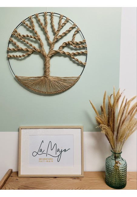 Arbre de vie macramé 50cm