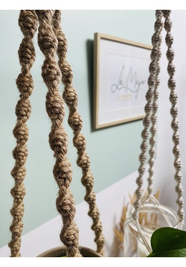 Suspension Noeuds Multiples Macramé Suspension Noeuds Multiples Macramé