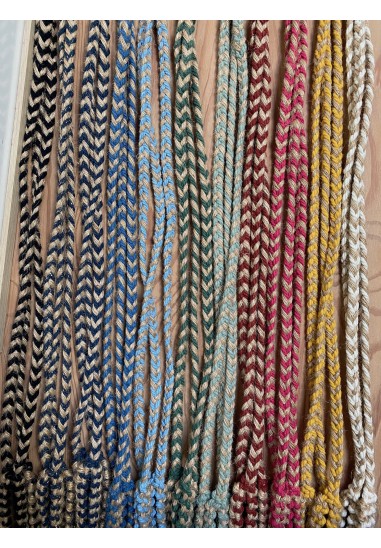 Suspension Tresse            2 Couleurs