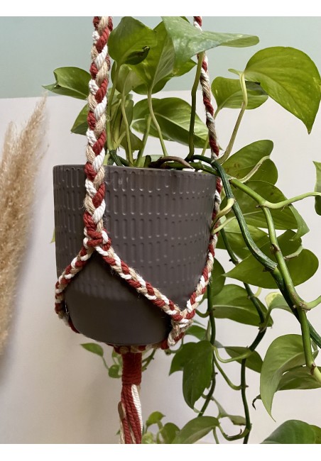 Suspension Tresse            3 Couleurs