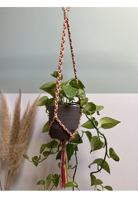Suspension Tresse            3 Couleurs