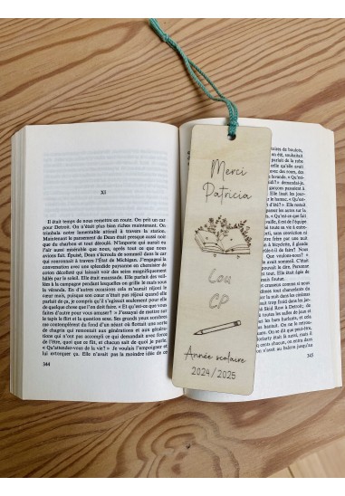 Marque Page Merci Maîtresse, Maître,...