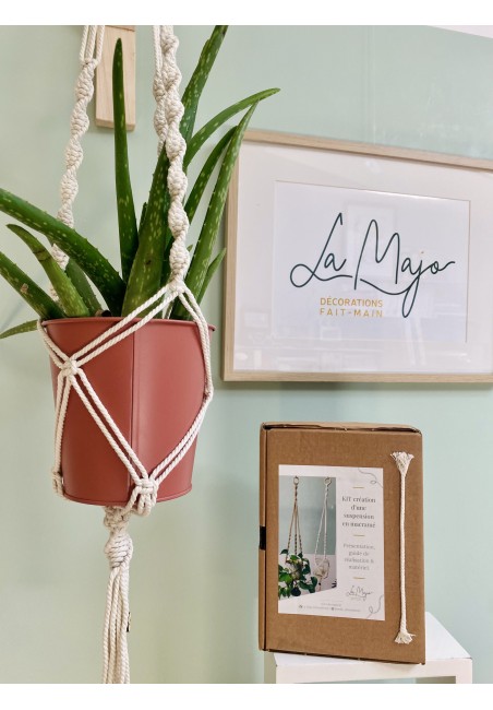 KIT de création d'une suspension en macramé