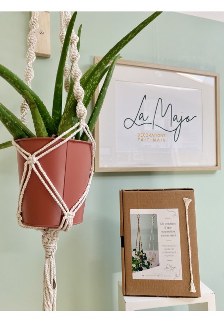 KIT de création d'une suspension en macramé