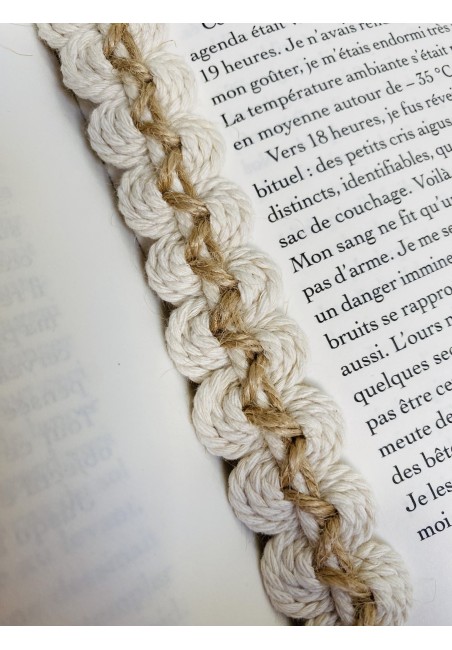 Marque Page Macramé