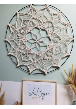 Rosace macramé 2